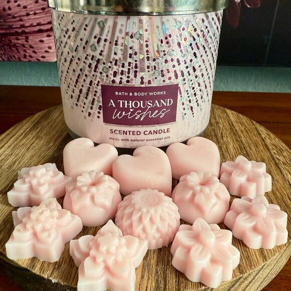 NEW 2-Pc WAX MELTS - A THOUSAND WISHES Bath & Body Works Candle Wax Melts - Picture 2 of 5
